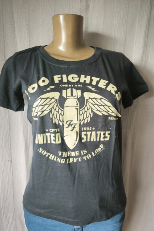 T-Shirt Foo Fighters cinza (STAMP)