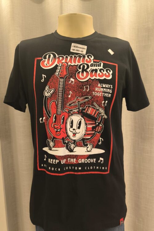 Camiseta Rock Comics ( Etampa vermelha)