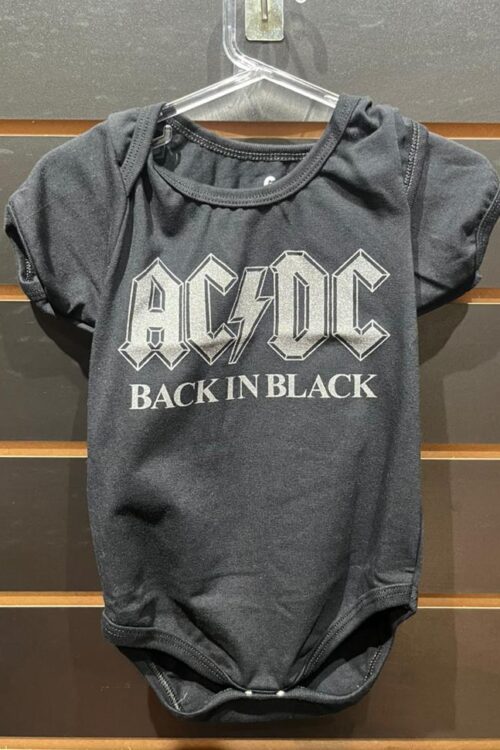 Body Ac/Dc Back In Black Brilho