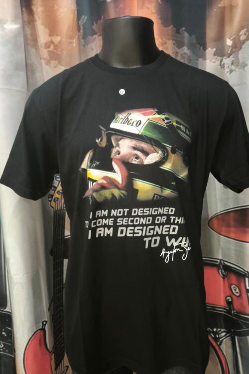 Airton Senna I Am Not Designed Capacete(Madrigal)