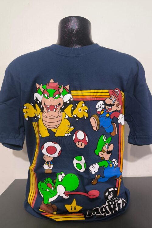 Mario personagens Azul escuro(CHEM)