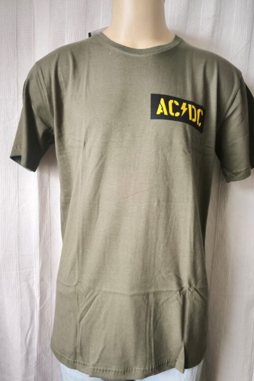 AC/DC Verde frente/costas(STAMP)