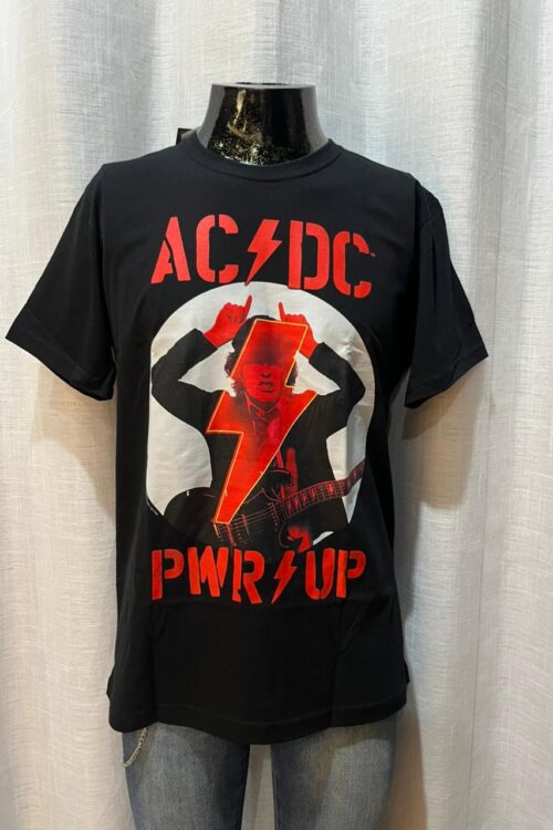 AC/DC Pwr Up Chifre Escrito Costas (Stamp)