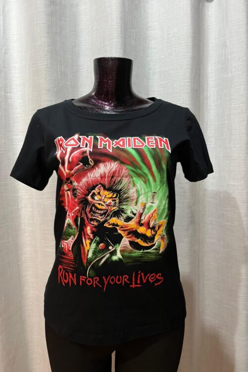 Baby Look Iron Maiden Run For Your Lives (Red Rock)