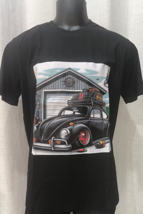 Fusca preto personalizada