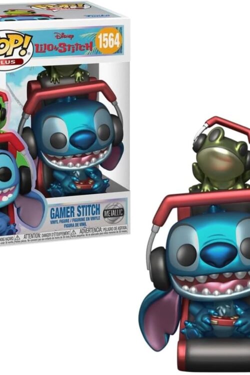 Funko Stitch Gamer - 1564 (Metálico)