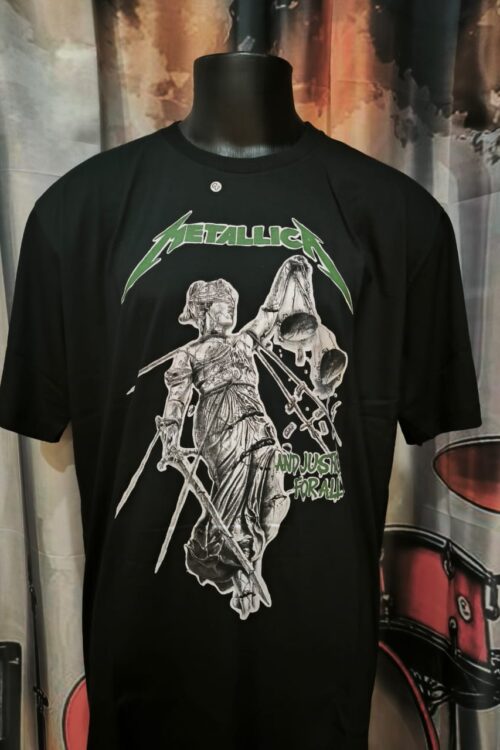 Metallica Justice Escrita Verde (Madrigal)