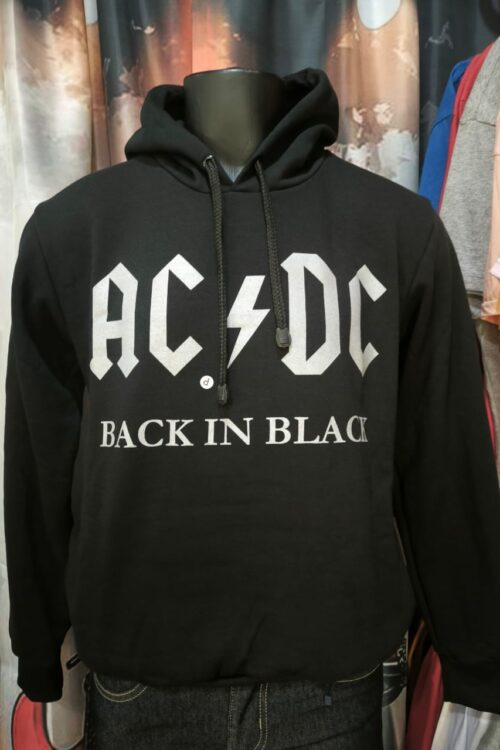 Moletom AC/DC Letras prata(HCD)