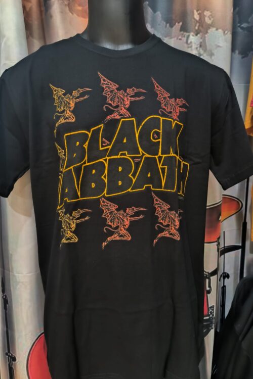 Black Sabbath letras amarelas(Stamp)