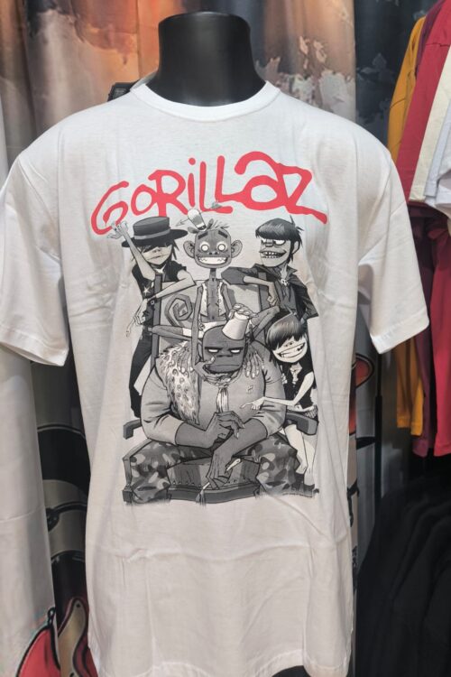 Gorillaz branca personagens pretos(Stamp)