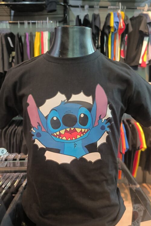 Stitch Preta Infantil (Madrigal)