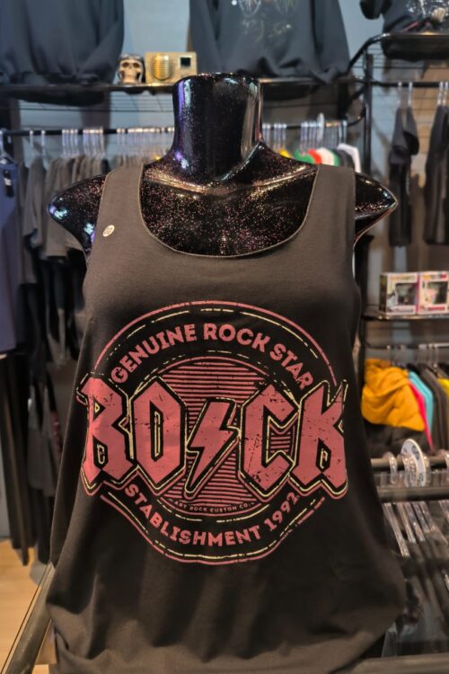 Regata Fem Ac/Dc Rosa (Artrock)