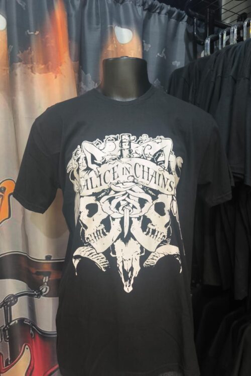 Alice in Chains caveiras branca(Bandalheira)