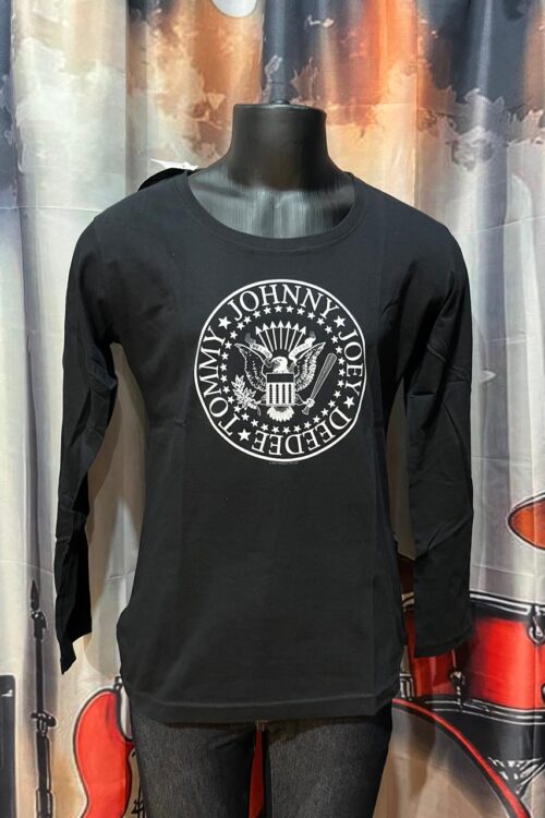 Ramones Brasao Manga Longa (Stamp)