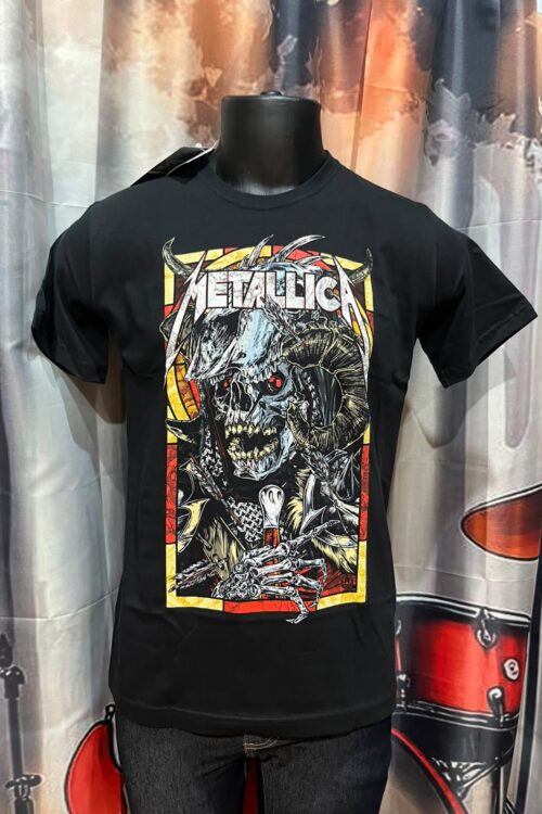 Metallica Moldura Caveira Chifre (Stamp)