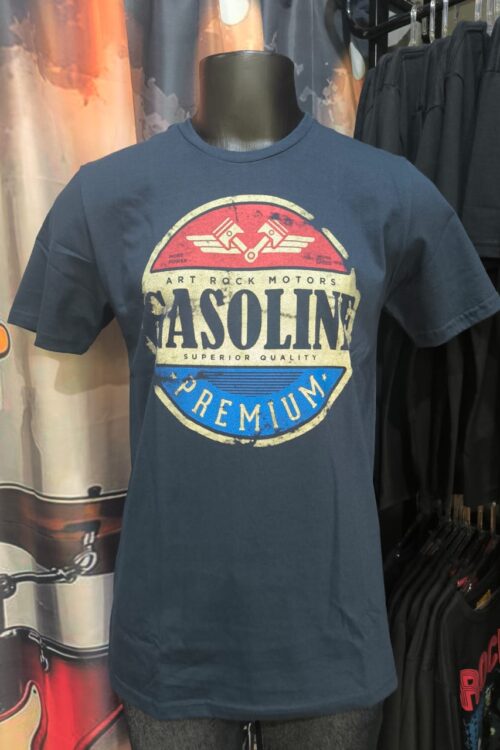 Gasoline azul art rock